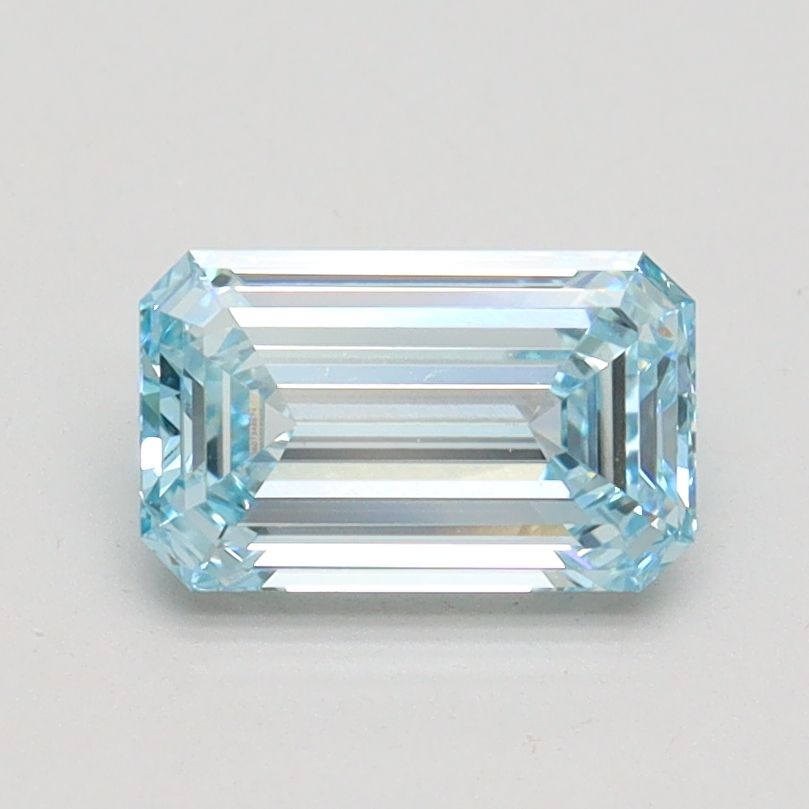 Emerald Fancy Intense Blue Lab-grown Diamond 1ct VS1 loose diamond