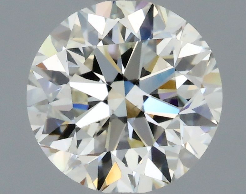 Round Natural Diamond 0.91ct I VS1