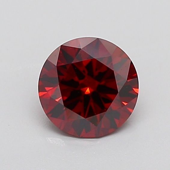 Round Fancy Deep Orange Lab-grown Diamond 1.28ct VS1 loose diamond