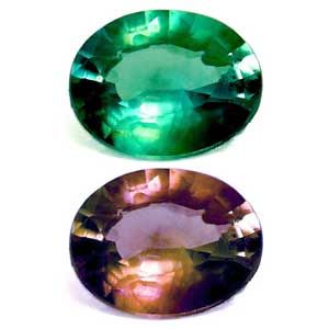 Oval Green Alexandrite 0.26ct loose gemstone