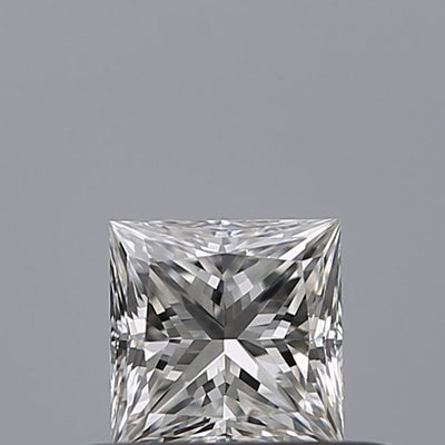 Princess Natural Diamond 0.35ct F VVS1