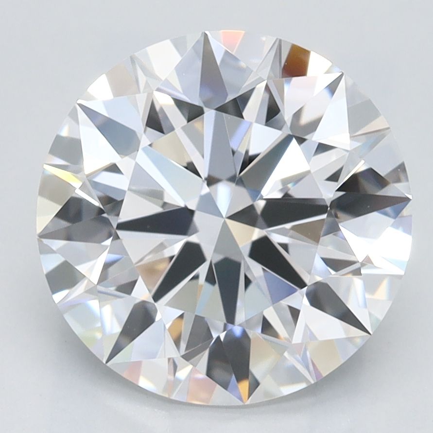 Round Lab-Grown Diamond 2.92ct D IF