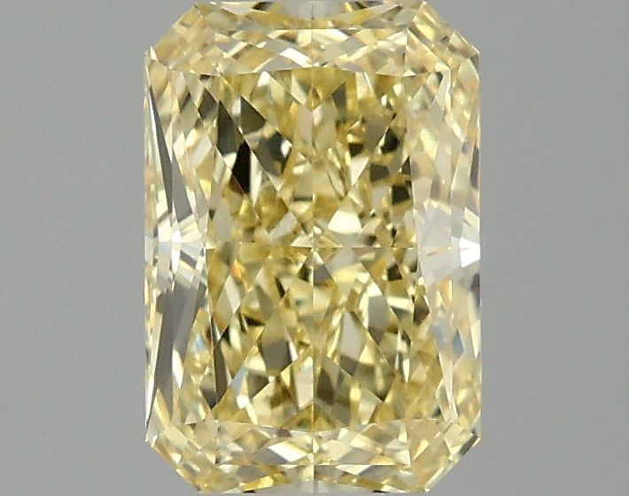 Radiant Fancy Intense Yellow Lab-grown Diamond 1.54ct VVS2 loose diamond