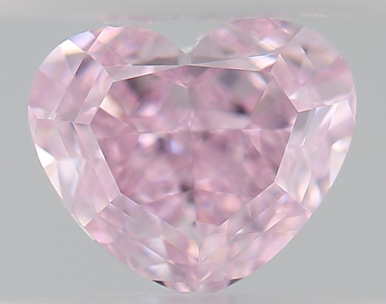 Heart Fancy Intense Purple Natural Diamond 0.61ct IF loose diamond