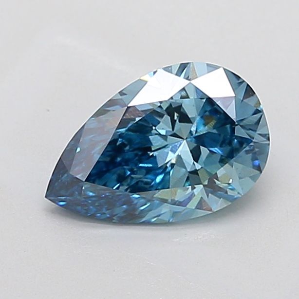 Pear Fancy Vivid Blue Lab-grown Diamond 1.54ct VS1 loose diamond