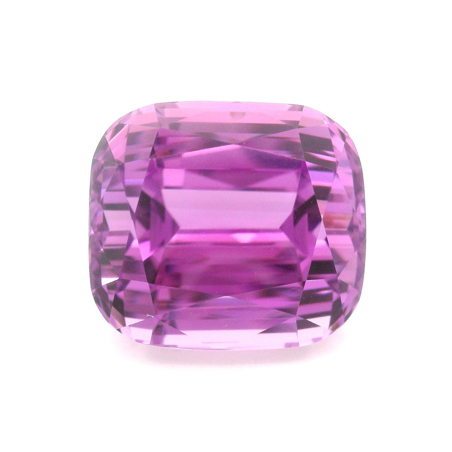 Cushion Pink Kunzite 87.28ct loose gemstone