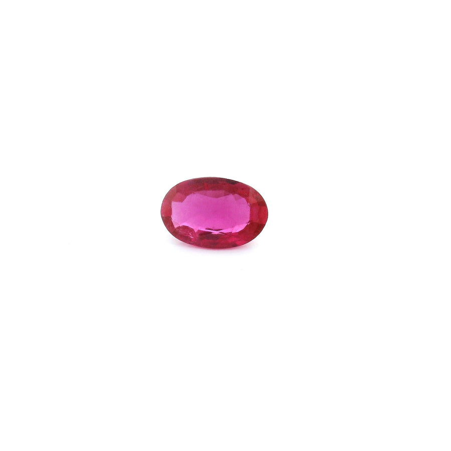 Oval Red Ruby 0.38ct loose gemstone