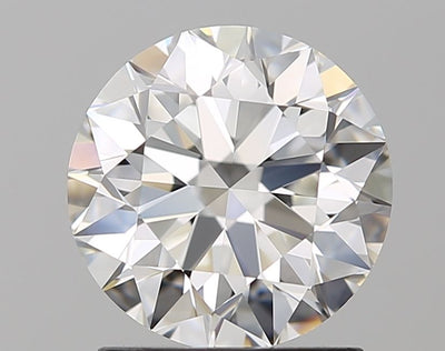 Round Natural Diamond 1.52ct H IF
