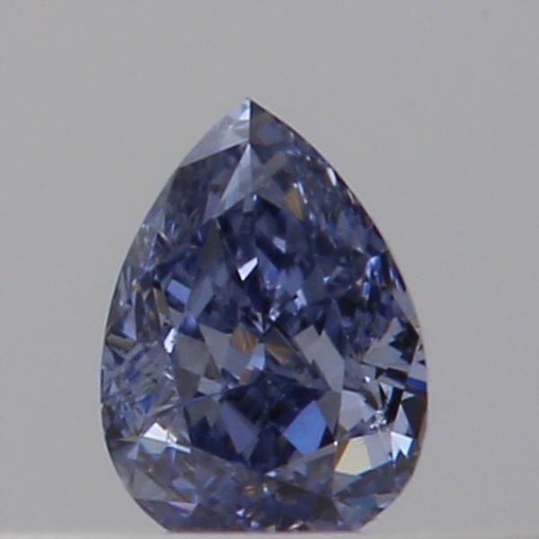Pear Fancy Gray Gray Blue Natural Diamond 0.07ct loose diamond