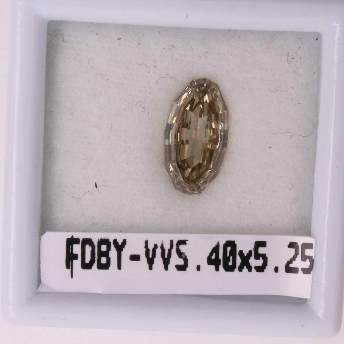 Oval Brown Natural Diamond 1.07ct VVS2 loose diamond