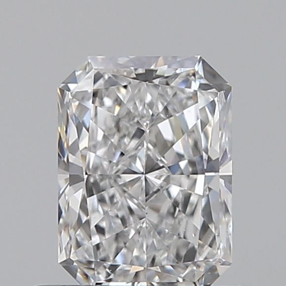 Radiant Natural Diamond 0.60ct D VS2