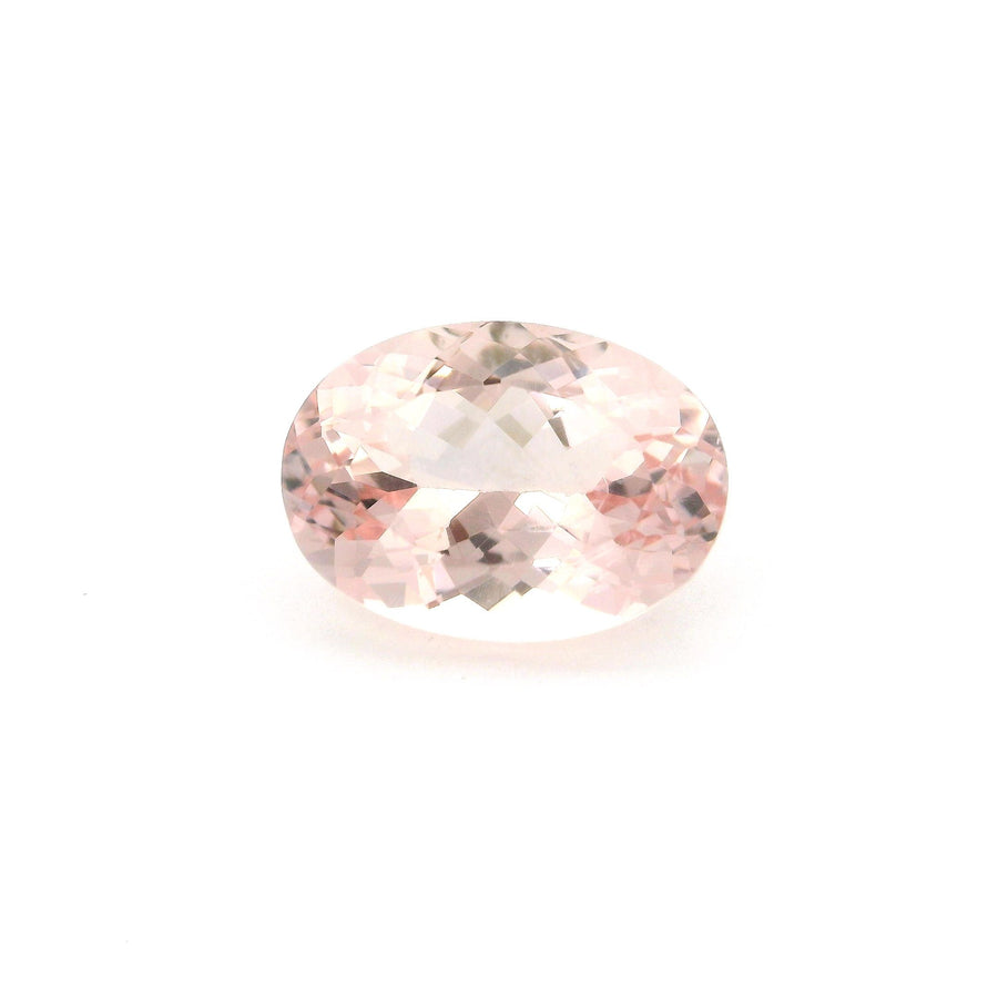 Oval Pink Morganite 6.6ct loose gemstone