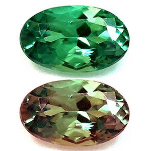 Oval Green Alexandrite 0.32ct loose gemstone