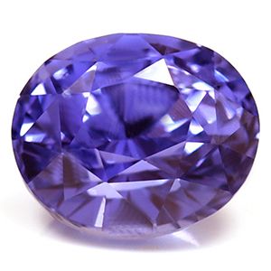 Oval Purple Sapphire 2ct loose gemstone