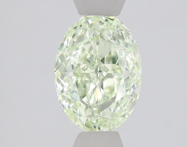 Oval Fancy Light Green Natural Diamond 0.95ct VS2 loose diamond