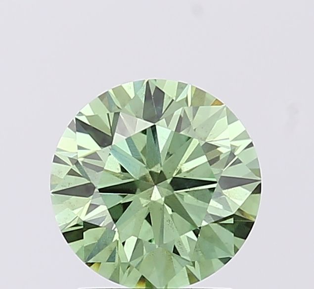 Round Fancy Vivid Green Lab-grown Diamond 1.5ct VS2 loose diamond