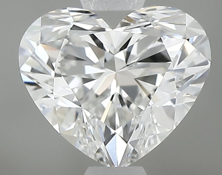 Heart Natural Diamond 0.80ct F VVS2