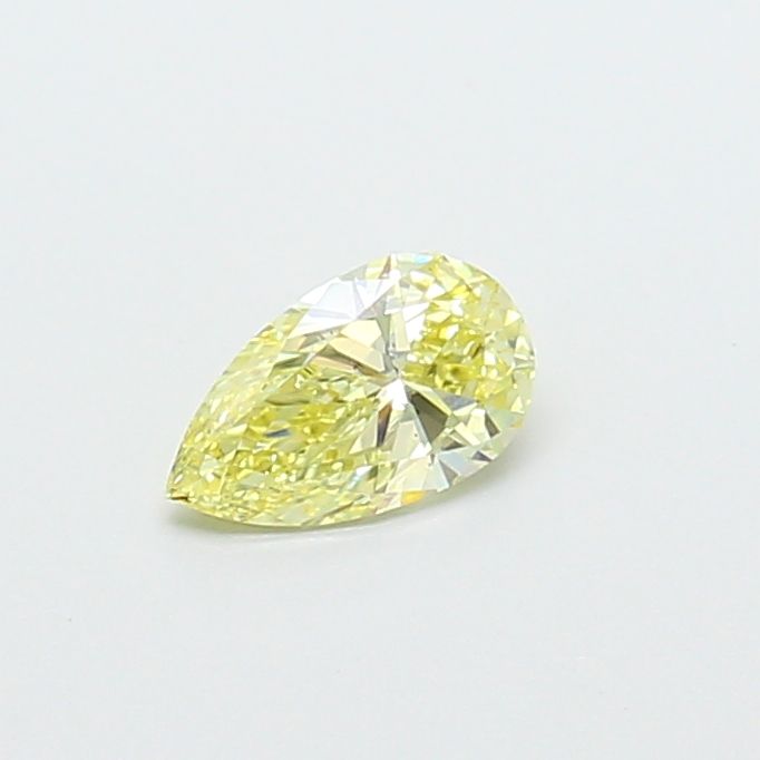 Pear Fancy Yellow Lab-grown Diamond 0.43ct VS1 loose diamond