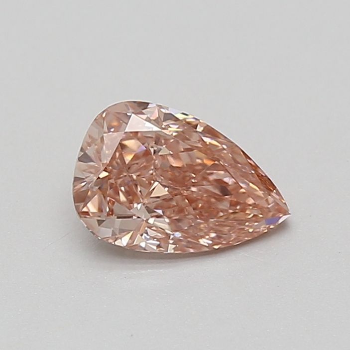 Pear Fancy Vivid Pink Lab-grown Diamond 0.83ct VS1 loose diamond
