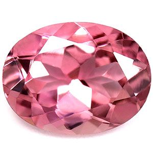 Oval Pink Tourmaline 1.22ct loose gemstone