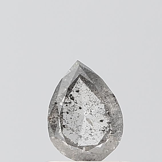 Pear Salt And Pepper Natural Diamond 0.37ct VVS2 loose diamond