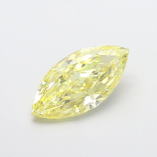 Marquise Fancy Intense Yellow Lab-grown Diamond 1.02ct VS1 loose diamond