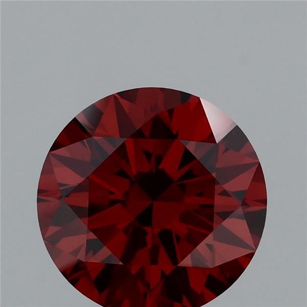 Round Fancy Deep Orange Lab-grown Diamond 2.09ct VVS2 loose diamond