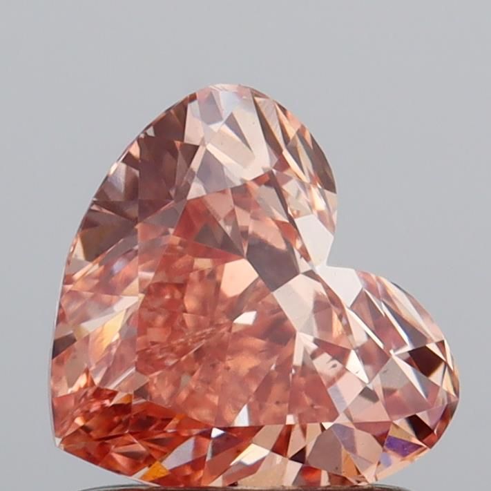 Heart Fancy Brown Lab-grown Diamond 1.06ct VS2 loose diamond