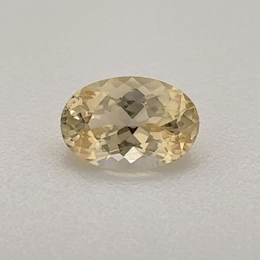 Oval Yellow Topaz 0.525ct loose gemstone