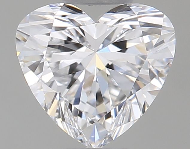 Heart Natural Diamond 0.50ct D IF