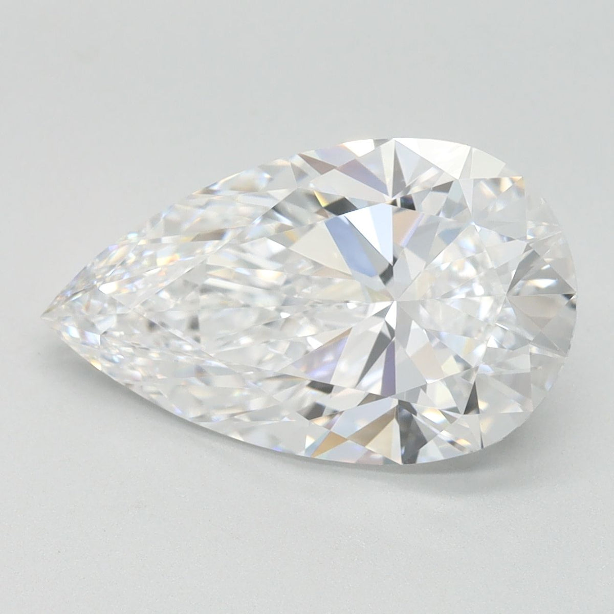 Pear Lab-Grown Diamond 3.12ct D FL