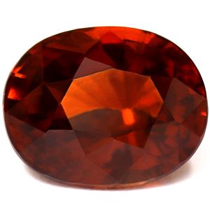 Oval Orange Garnet 7.7ct loose gemstone