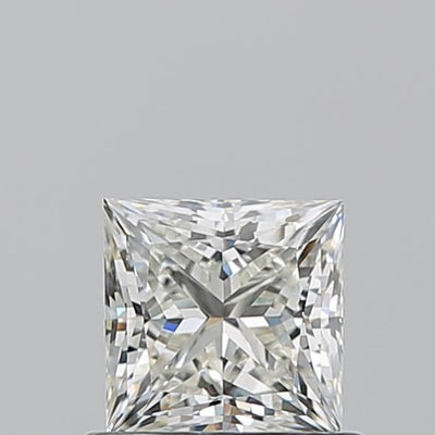 Princess Natural Diamond 0.73ct J VVS1