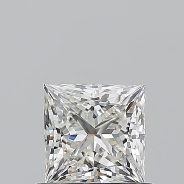 Princess Natural Diamond 0.73ct J VVS1