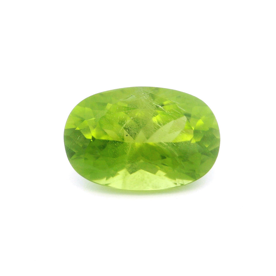 Oval Green Peridot 4.45ct loose gemstone
