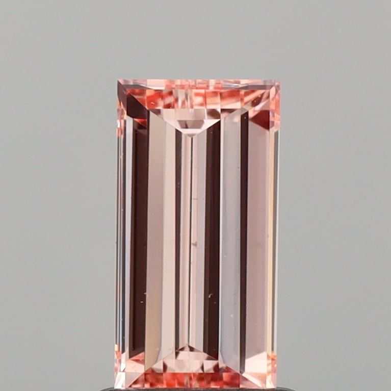 Baguette Fancy Pink Lab-grown Diamond 0.97ct VS1 loose diamond