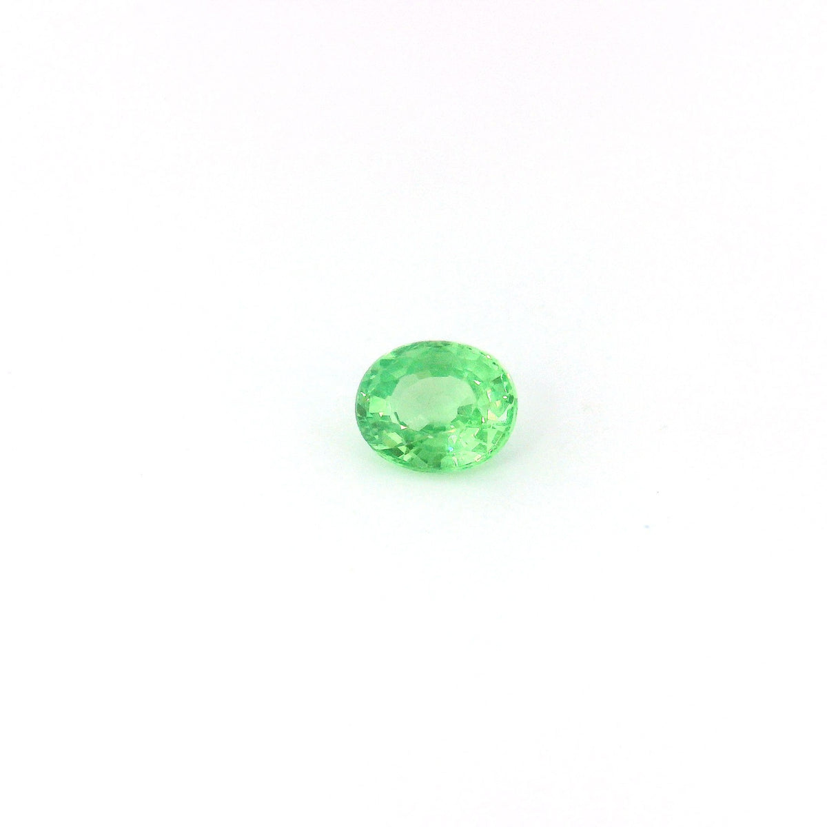 Oval Green Garnet 0.46ct loose gemstone