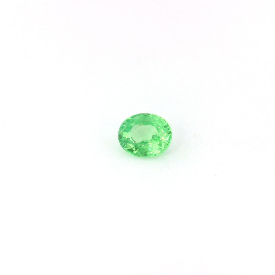 Oval Green Garnet 0.46ct loose gemstone