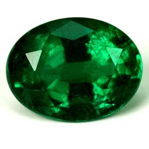 Oval Green Emerald 1.5ct loose gemstone