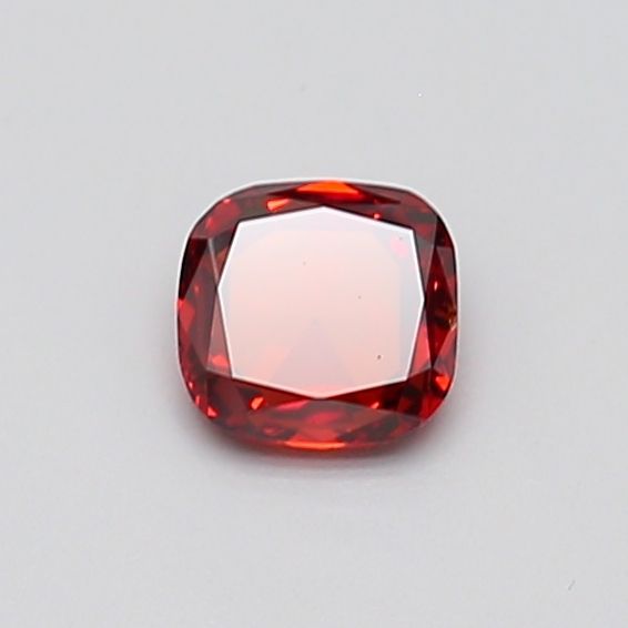 Cushion Fancy Deep Orange Lab-grown Diamond 0.53ct SI2 loose diamond
