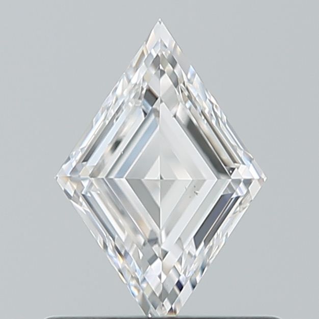 Lozenge Natural Diamond 0.50ct D VS2