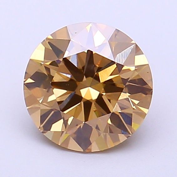Round Fancy Brown Lab-grown Diamond 1.35ct VS1 loose diamond