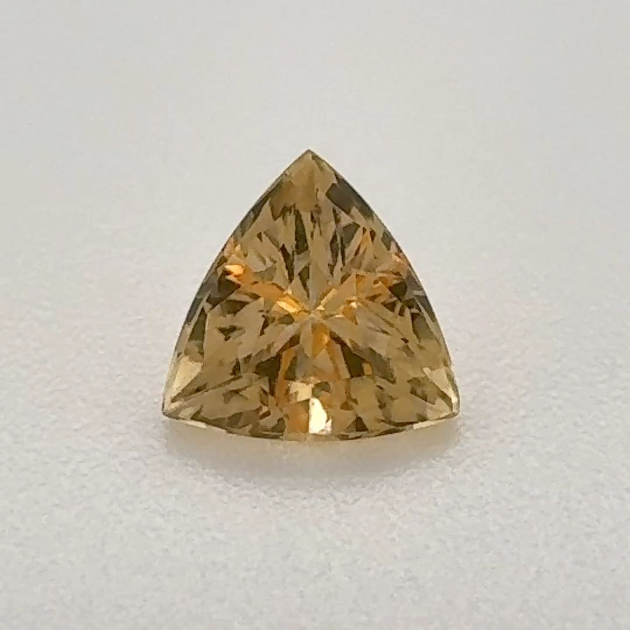 Trilliant Yellow Topaz 0.765ct loose gemstone
