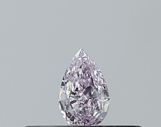 Pear Fancy Pink Purple Natural Diamond 0.11ct SI1 loose diamond
