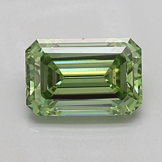 Emerald Fancy Vivid Green Lab-grown Diamond 1.06ct VS1 loose diamond