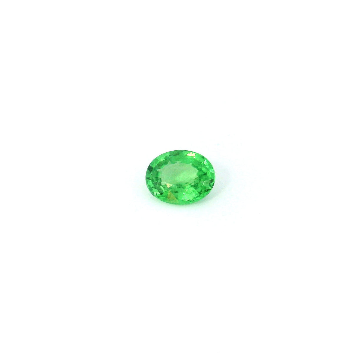 Oval Green Garnet 0.38ct loose gemstone