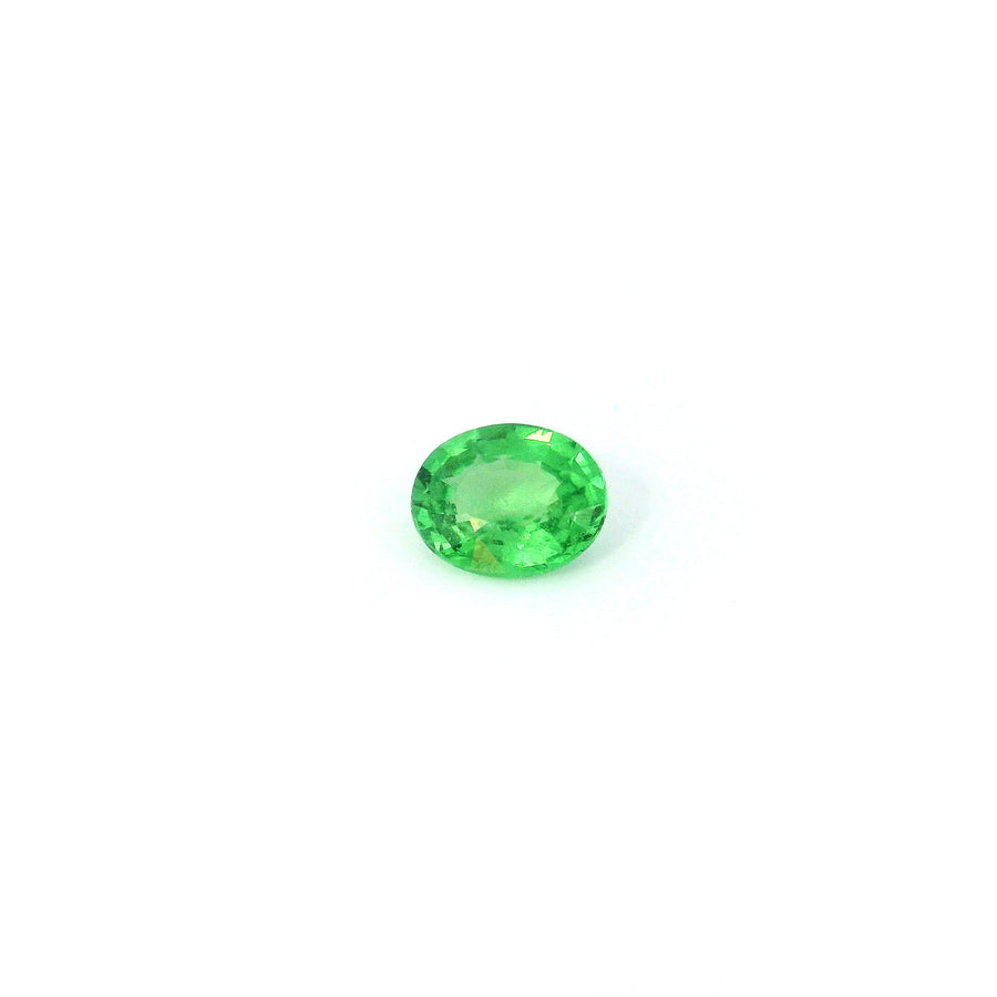 Oval Green Garnet 0.38ct loose gemstone