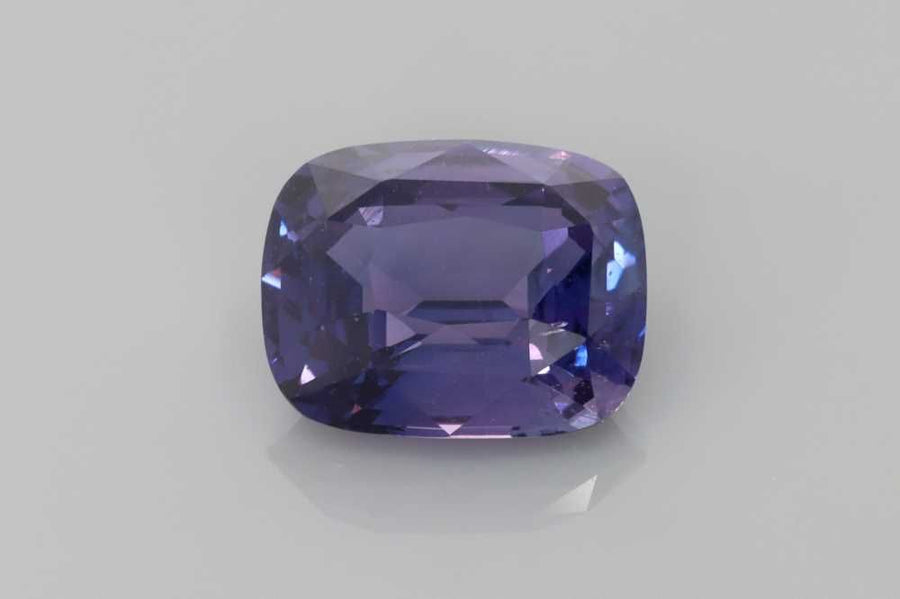 Cushion Purple Sapphire 3.01ct loose gemstone