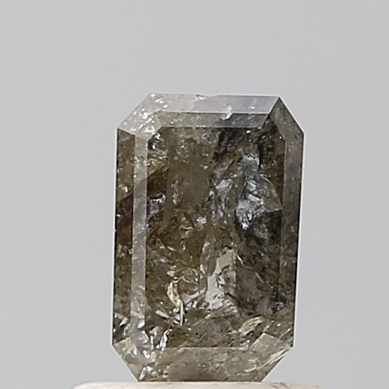 Emerald Salt And Pepper Natural Diamond 0.74ct VVS2 loose diamond