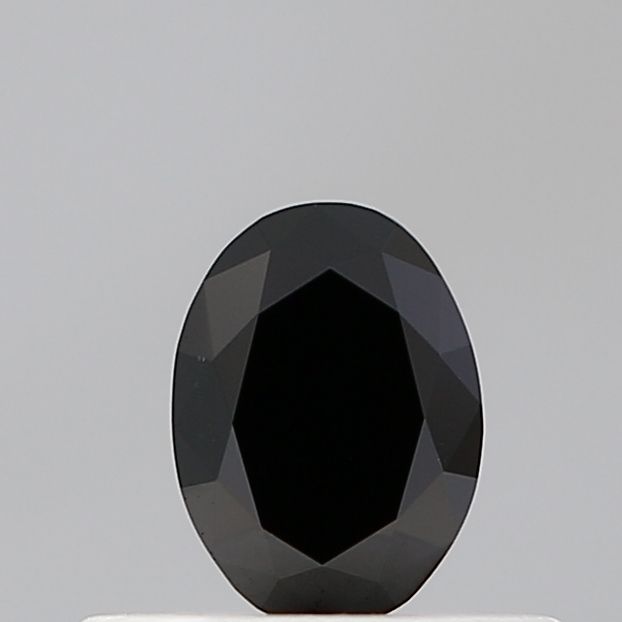 Oval Black Lab-grown Diamond 0.29ct VVS2 loose diamond